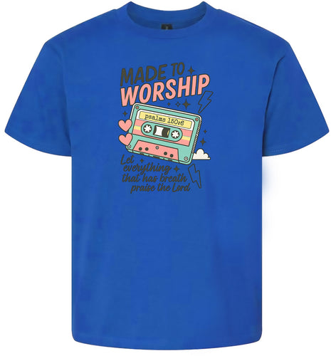 Made to Worship Children's Gildan Soft Shirt