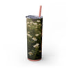 Skinny Tumbler with Straw – 20 oz Stainless Steel Cup