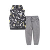 Children's vest two-piece baby cardigan vest set