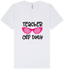 Teacher Off Duty Unisex V-Neck Shirt