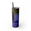 Skinny Tumbler with Straw – 20 oz Stainless Steel Cup