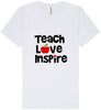Teach Love Inspire Unisex V-Neck Shirt