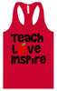 Teach Love Inspire Women's Racerback Tank