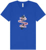 Tattoos, Pretty Eyes, Thick Thighs Unisex V-Neck Shirt