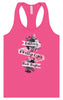 Tattoos, Pretty Eyes, Thick Thighs Women's Racerback Tank