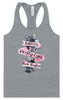 Tattoos, Pretty Eyes, Thick Thighs Women's Racerback Tank