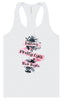 Tattoos, Pretty Eyes, Thick Thighs Women's Racerback Tank