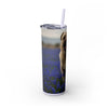 Skinny Tumbler with Straw – 20 oz Stainless Steel Cup