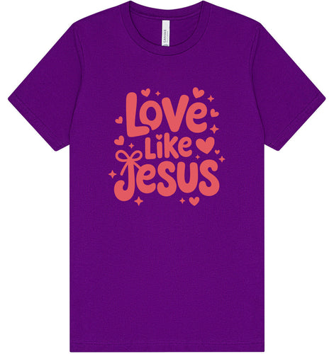 Love Like Jesus Adult Bella Canvas Shirt