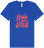 Love Like Jesus Unisex V-Neck Shirt