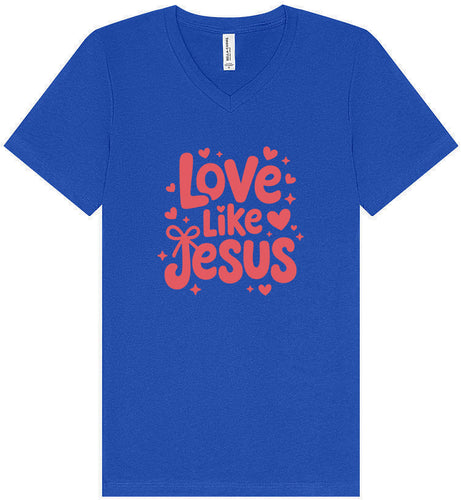 Love Like Jesus Unisex V-Neck Shirt