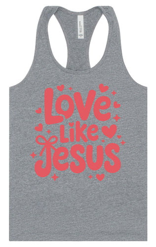 Love Like Jesus Women's Racerback Tank