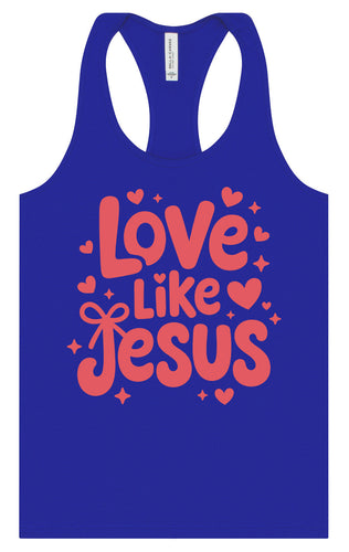 Love Like Jesus Women's Racerback Tank