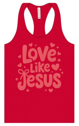 Love Like Jesus Women's Racerback Tank