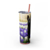 Skinny Tumbler with Straw – 20 oz Stainless Steel Cup