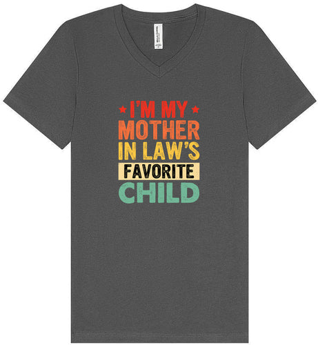 Mother in Laws Favorite Unisex V-Neck Shirt