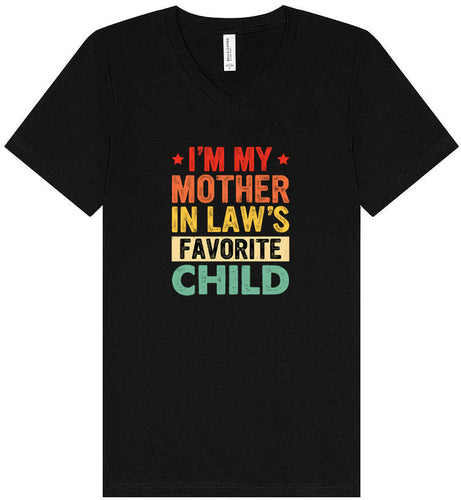 Mother in Laws Favorite Unisex V-Neck Shirt