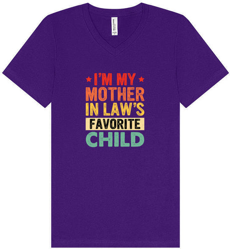 Mother in Laws Favorite Unisex V-Neck Shirt
