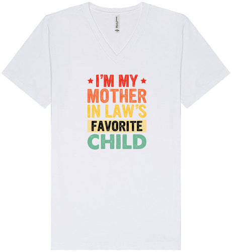 Mother in Laws Favorite Unisex V-Neck Shirt