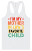 Mother in Laws Favorite Women's Racerback Tank