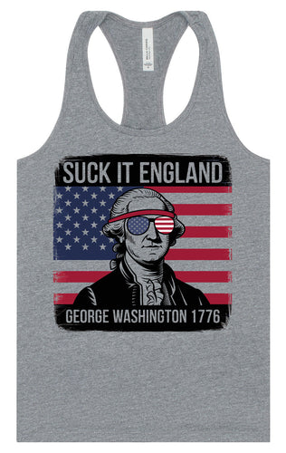 Suck it England Women's Racerback Tank