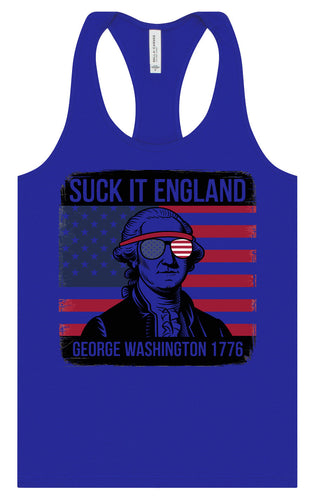 Suck it England Women's Racerback Tank