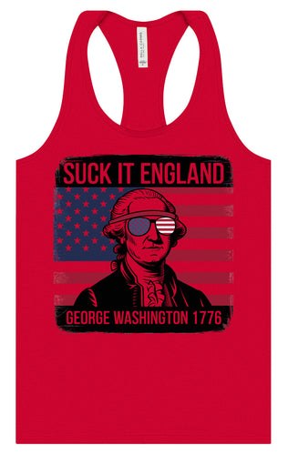 Suck it England Women's Racerback Tank