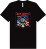 Red, White, Feral Adult Bella Canvas Shirt