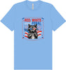 Red, White, Feral Adult Bella Canvas Shirt
