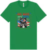 Red, White, Feral Adult Bella Canvas Shirt