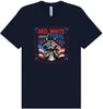 Red, White, Feral Adult Bella Canvas Shirt