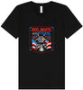 Red, White, Feral Unisex V-Neck Shirt