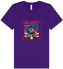 Red, White, Feral Unisex V-Neck Shirt