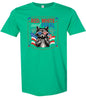 Red, White, Feral Adult Gildan Soft Shirt