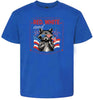 Red, White, Feral Children's Gildan Soft Shirt