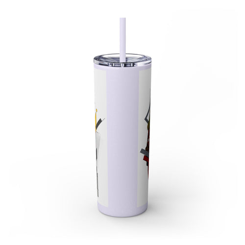 Skinny Tumbler with Straw – 20 oz Stainless Steel Cup