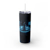 Skinny Tumbler with Straw – 20 oz Stainless Steel Cup