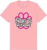 Neon Paws She's With Me Adult Bella Canvas Shirt