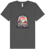 God Doesn't Fail Unisex V-Neck Shirt