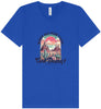 God Doesn't Fail Unisex V-Neck Shirt