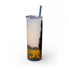 Skinny Tumbler with Straw – 20 oz Stainless Steel Cup