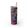Skinny Tumbler with Straw – 20 oz Stainless Steel Cup