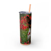 Skinny Tumbler with Straw – 20 oz Stainless Steel Cup