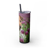 Skinny Tumbler with Straw – 20 oz Stainless Steel Cup