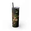 Skinny Tumbler with Straw – 20 oz Stainless Steel Cup