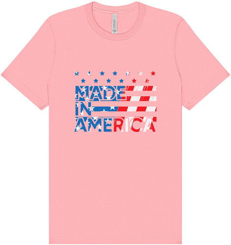 Made in America Adult Bella Canvas Shirt