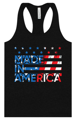 Made in America Women's Racerback Tank