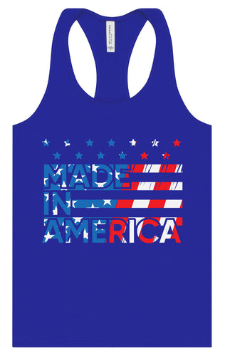Made in America Women's Racerback Tank