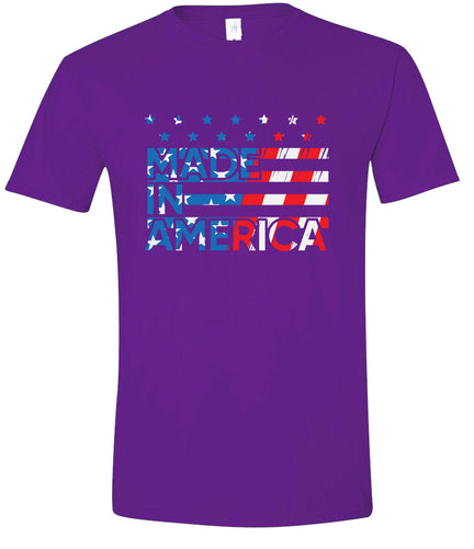 Made in America Adult Gildan Soft Shirt