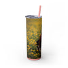 Skinny Tumbler with Straw – 20 oz Stainless Steel Cup